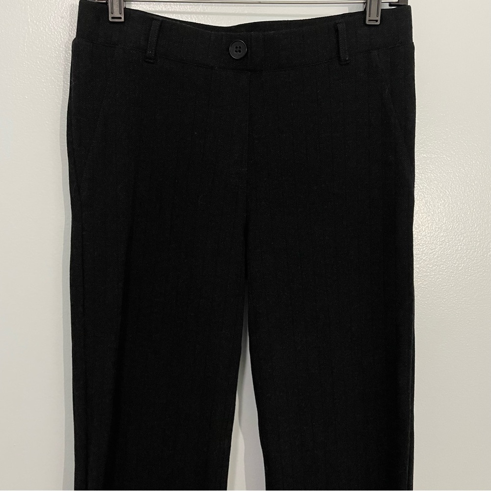 Betabrand Black Yoga Boot Leg Dress Trouser Pants M Long - Picture 4 of 13